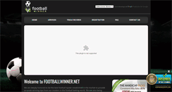Desktop Screenshot of footballwinner.net